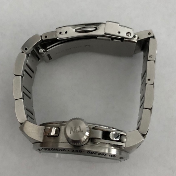 TW Steel Canteen 40mmBlack Dial Stainless Steel